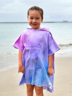 Tie Dye Kids Poncho 4-7 Years