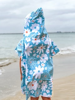 Flower Kids Poncho 4-7 Years