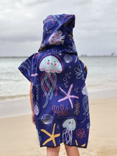Jelly FIsh Kids Poncho 4-7 Years