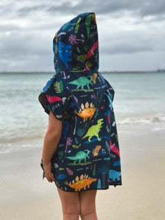 Dino Kids Poncho 2-4 Years