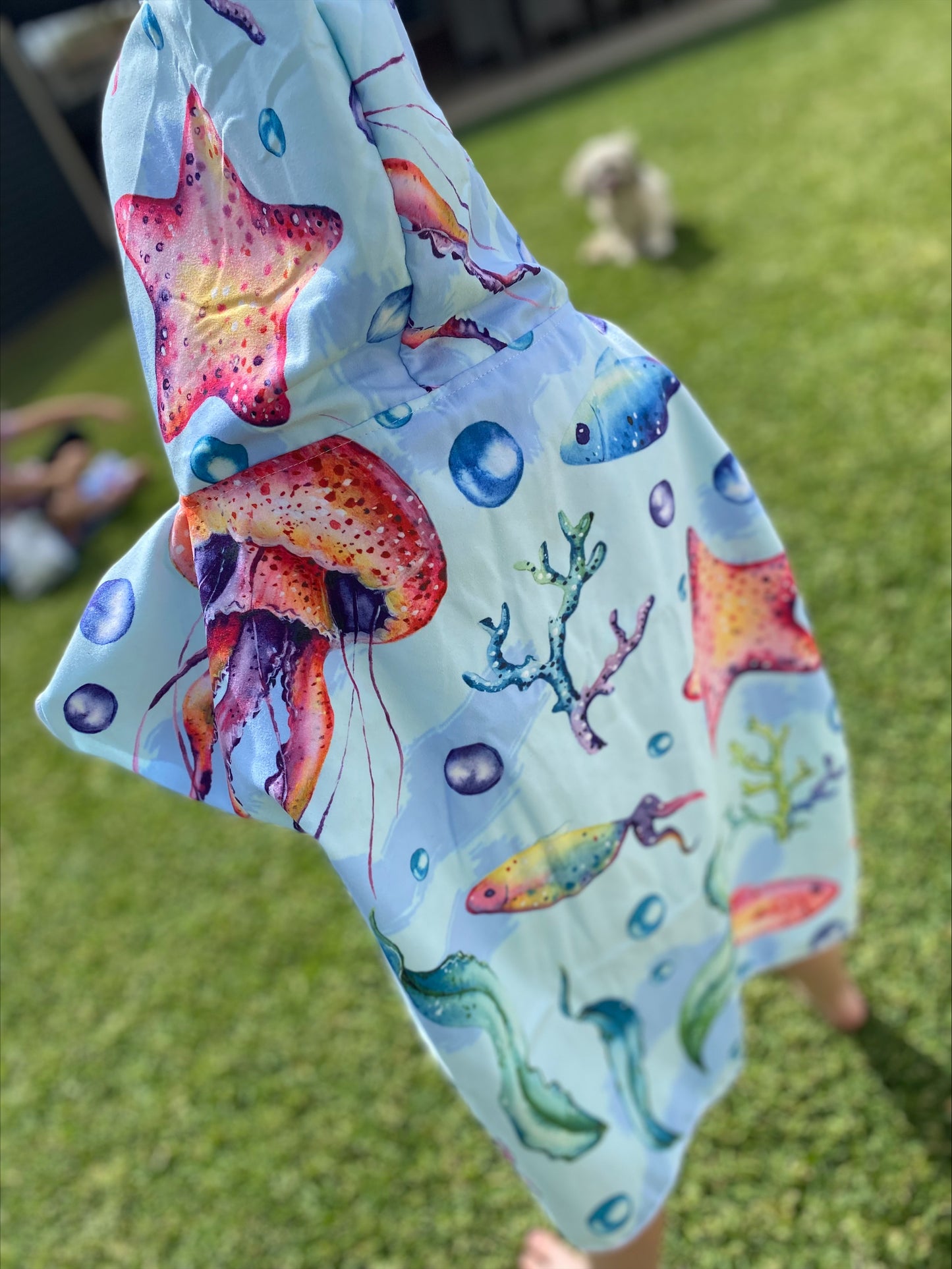 Sea Life Kids Poncho 2-4 Years