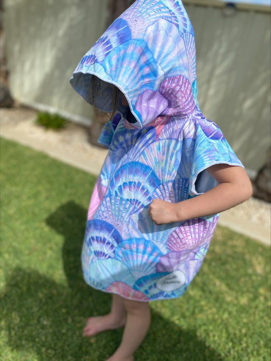 Shell Kids Poncho 2-4 Years