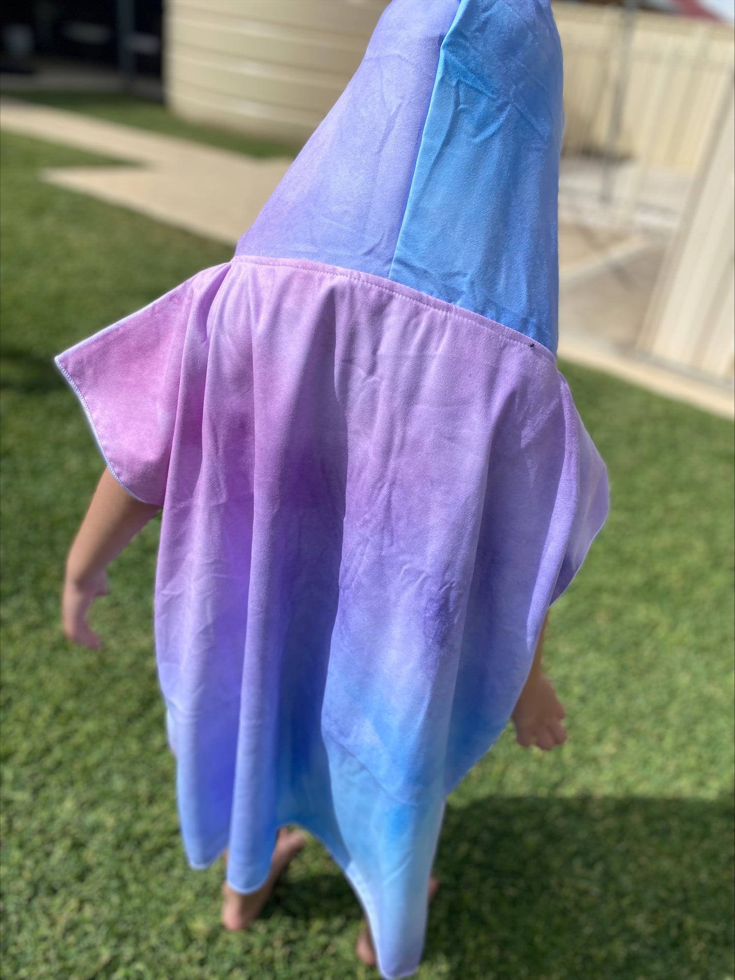 Tie Dye Kids Poncho 4-7 Years