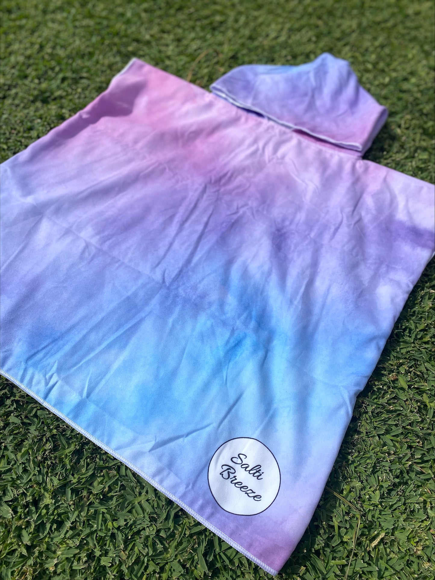 Tie Dye Kids Poncho 4-7 Years